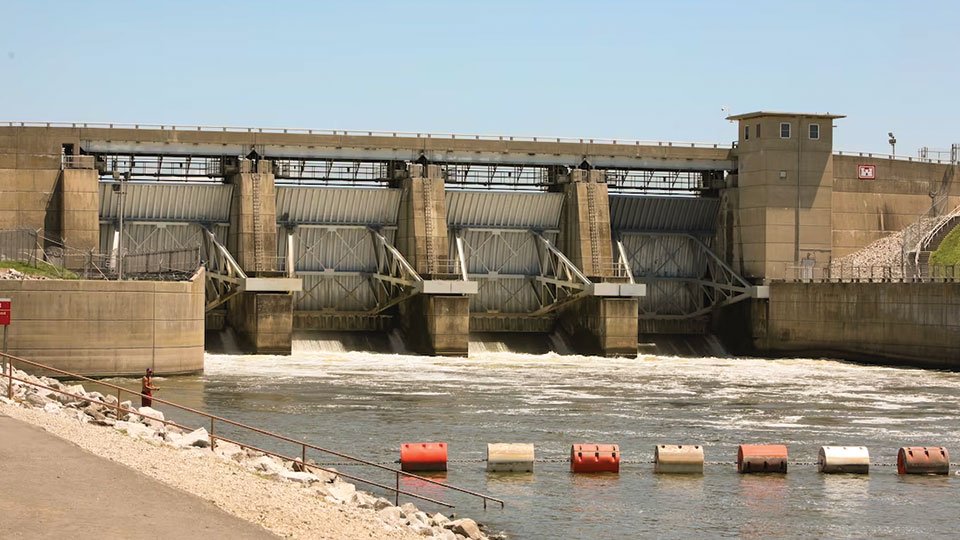 USACE Carlyle Lake Dam